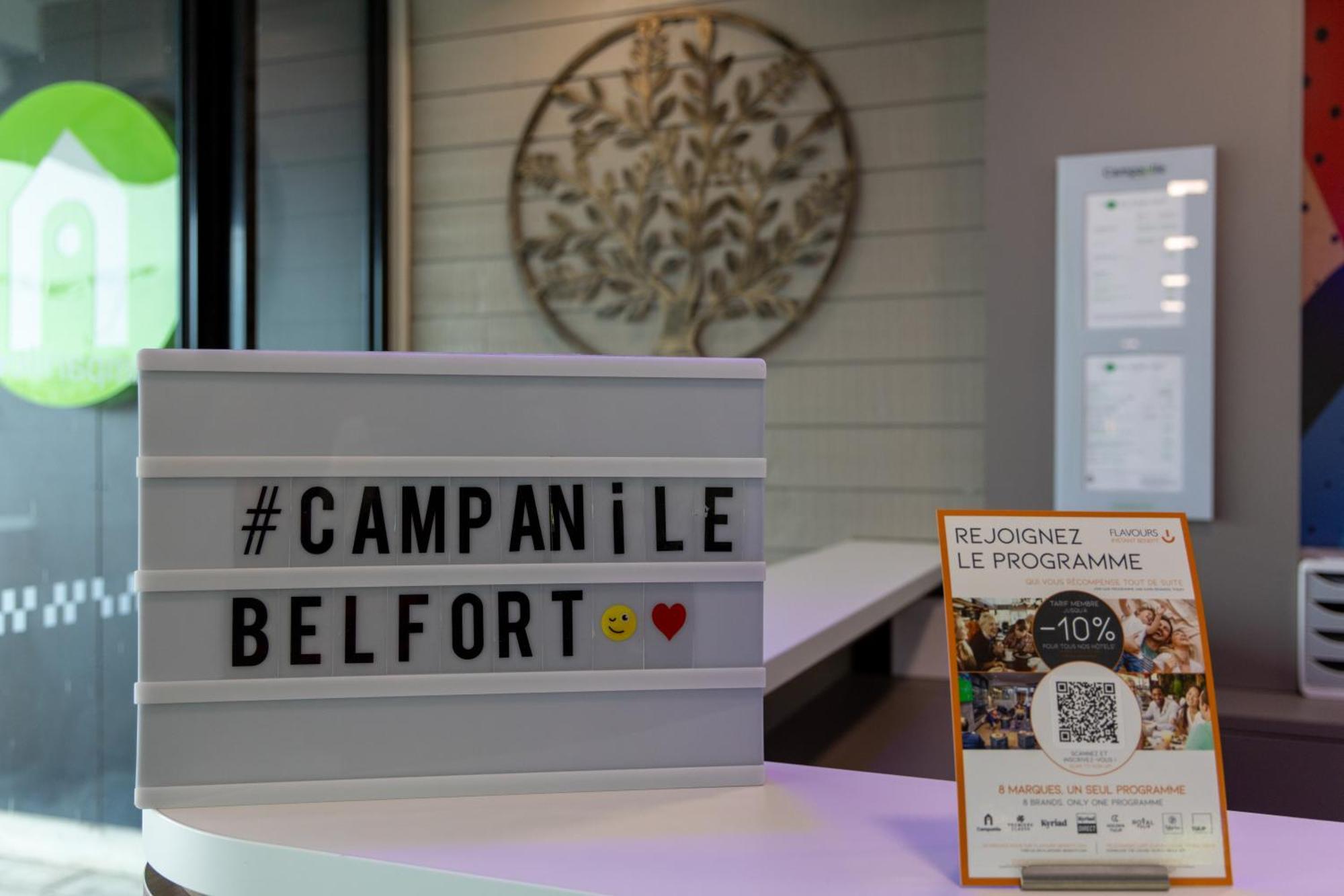 Campanile Belfort Montbeliard - Gare La Jonxion. Meroux Экстерьер фото