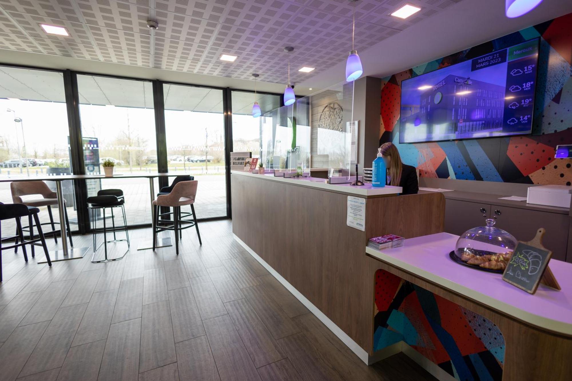 Campanile Belfort Montbeliard - Gare La Jonxion. Meroux Экстерьер фото