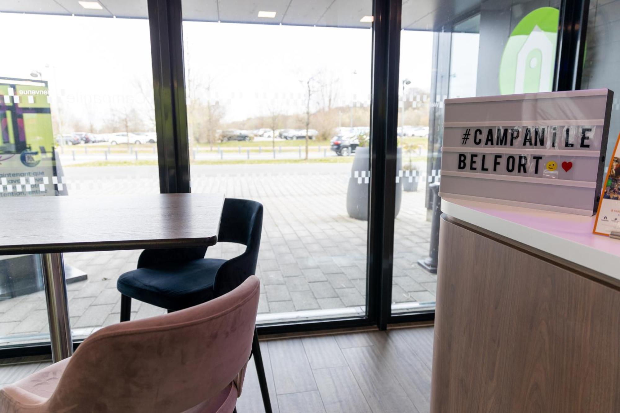 Campanile Belfort Montbeliard - Gare La Jonxion. Meroux Экстерьер фото